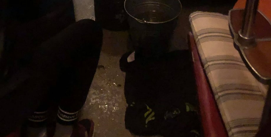 поезд, Укрзализныця, дождь, потоп