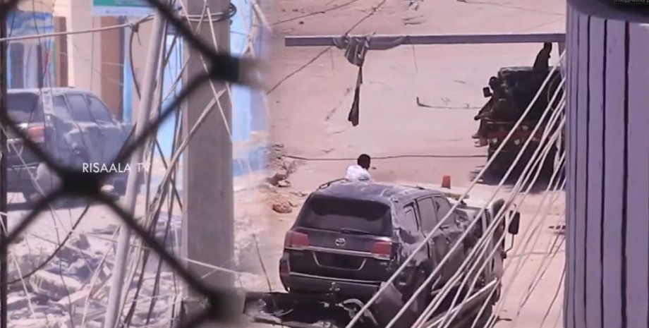 сомали, кортеж президента, взорвали кортеж президента сомали, группировка