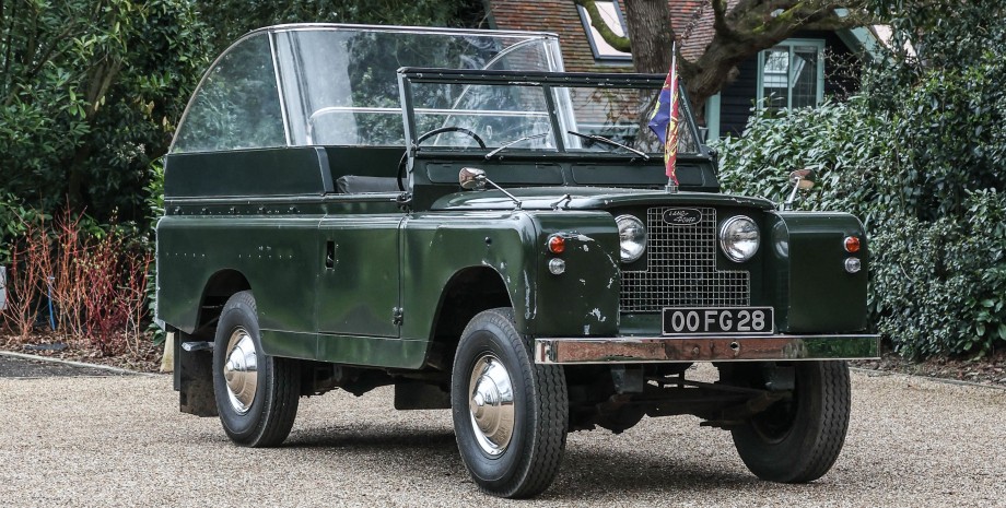 Land Rover 1968, Land Rover Series II, авто Єлизавети ІІ, королева Єлизавета ІІ