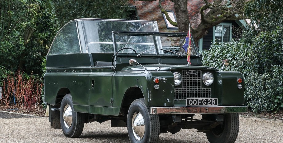 Land Rover 1968, Land Rover Series II, авто Єлизавети ІІ, королева Єлизавета ІІ