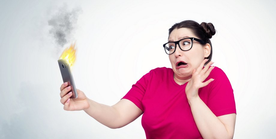 батарея, взрыв, смартфон, возгорание