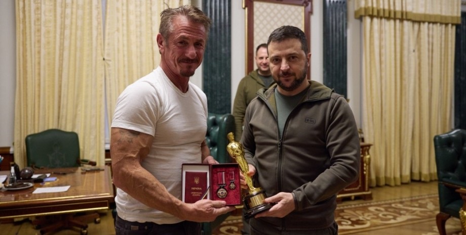 шон пенн владимир зеленский шон пенн, владимир зеленский