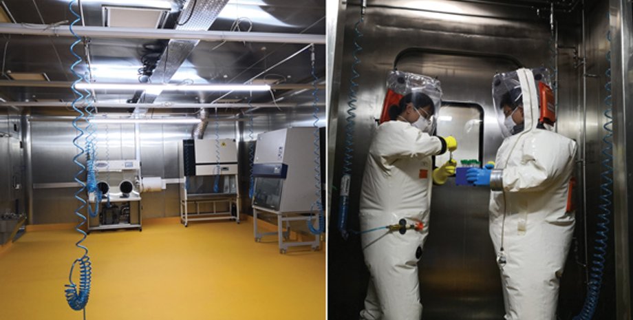 Лаборатория уровня биобезопасности BSL-4. Фото: CDC