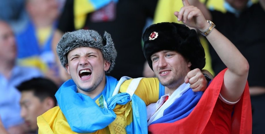 Украина-Швеция, фанат, провокация,