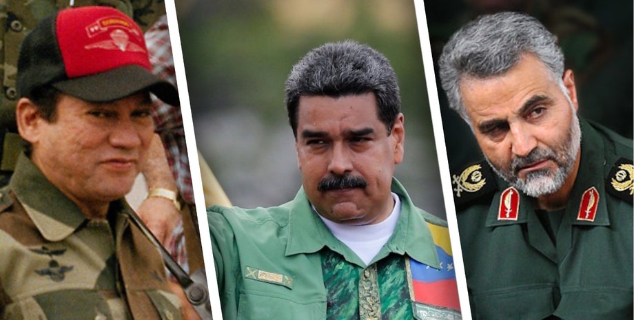 Мануель Нор'єга Ніколас Мадуро Касем Сулеймані