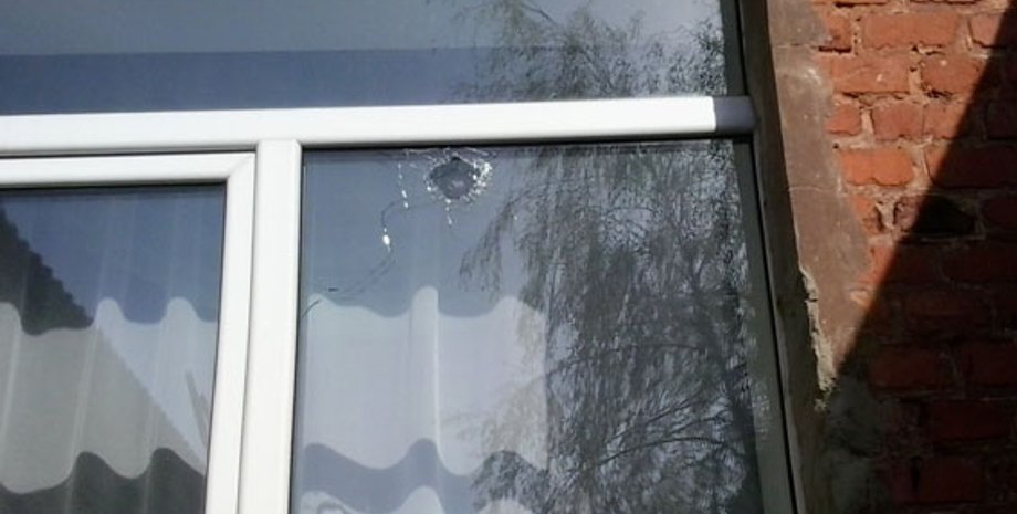 Окно школы в Авдеевке / Фото: dn.npu.gov.ua