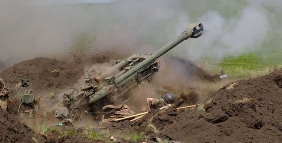 Украинские артиллеристы, уничтожили склад боеприпасов, ВСУ, 45-я бригада