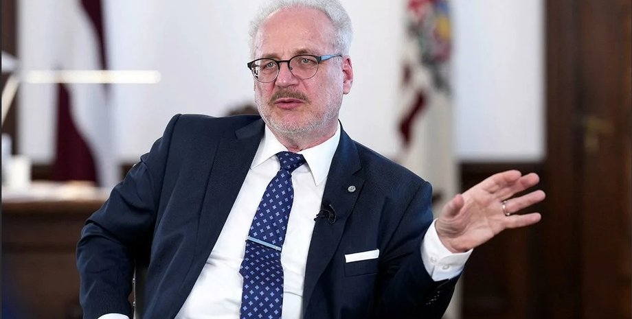 президент Латвии Эгилс Левитс
