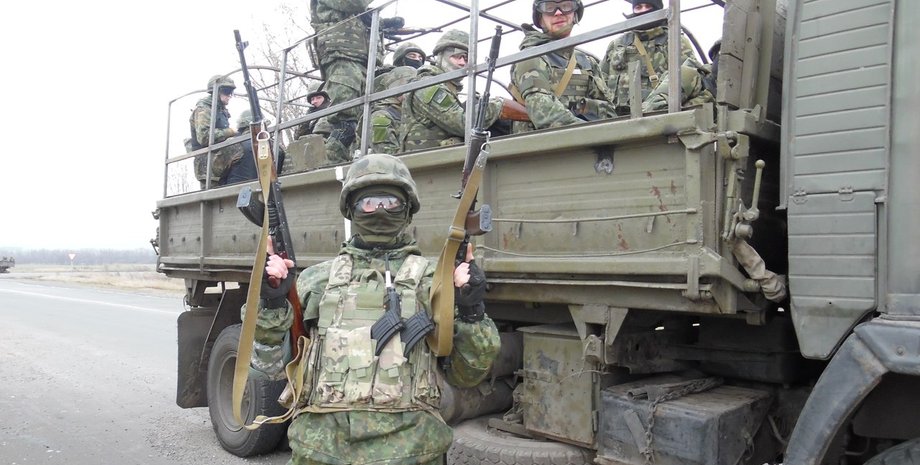 Бойцы АТО в Донбассе / Фото пресс-центра полка "Азов"
