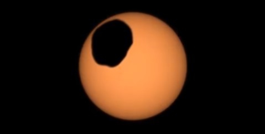 сонячне затемнення Марс