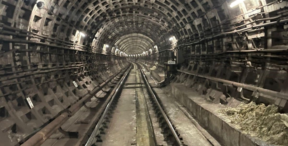 Метро, метрополитен, тоннель, Киев, столица, подтопление, затопление, Украина, фото
