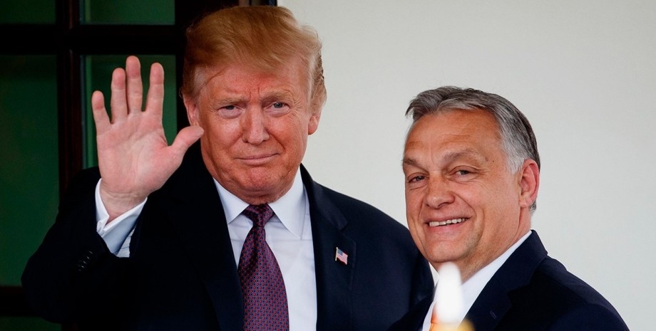 Дональд Трамп, Віктор Орбан, сша, угорщина, війна в україні