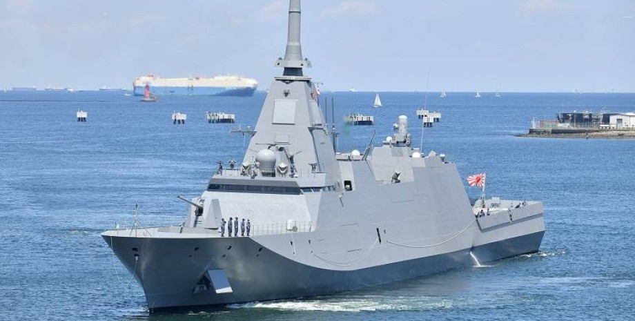 Японский фрегат класса Mogami корабль Mogami