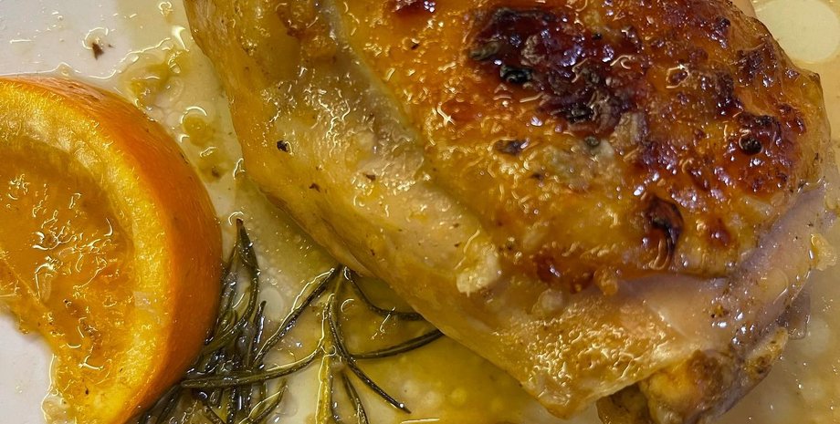 курка з апельсинами