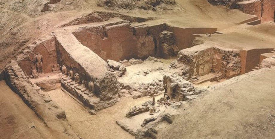 Китай, раскопки, археологи, археология, Азия, торговля, Шелковый путь