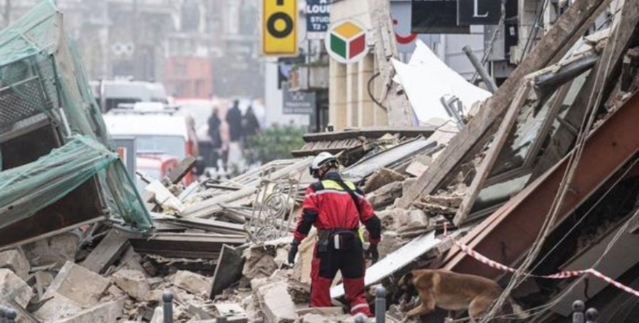 звалився будинок, Франція, Лілль