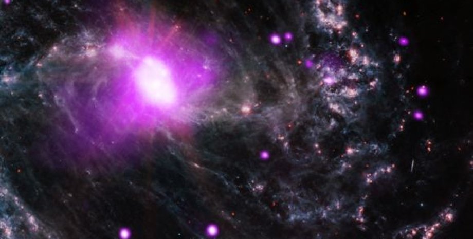 NGC 1365, галактика