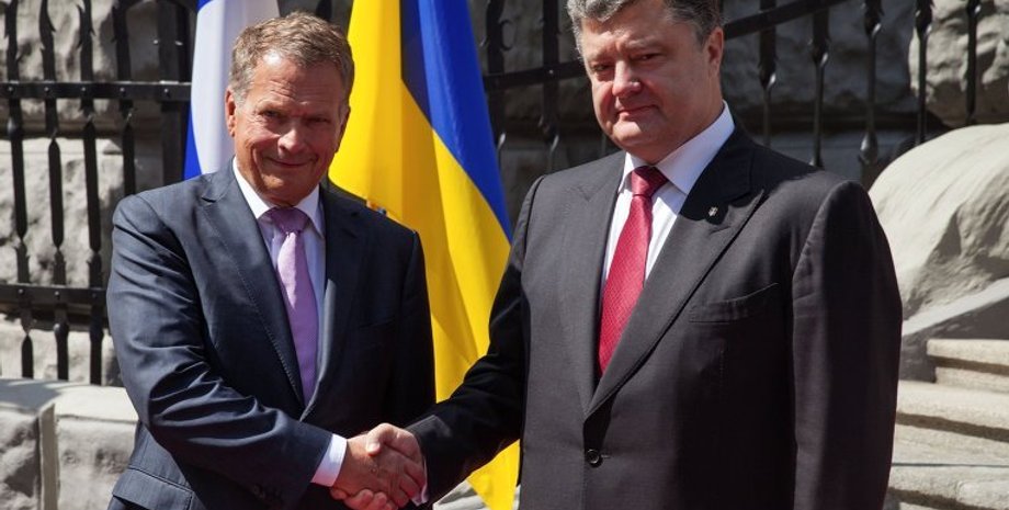 Петр Порошенко и Саули Ниинисте / Фото: "РИА Новости"