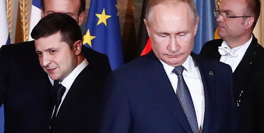 Владимир Зеленский и Владимир Путин