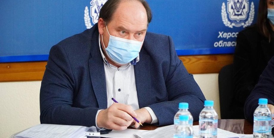 Скадовск, оккупация, взрыв, коллаборант, Виталий Булюк, Владимир Сальдо