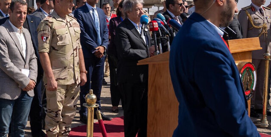 ООН, генеральный секретарь ООН, Антониу Гутерриш, гуманитарная помощь, колонны грузовиков