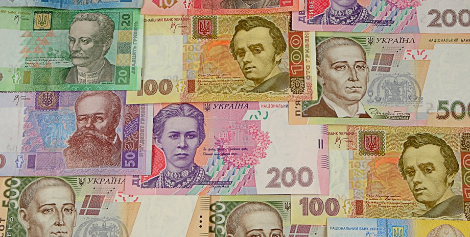 банкноты, гривня