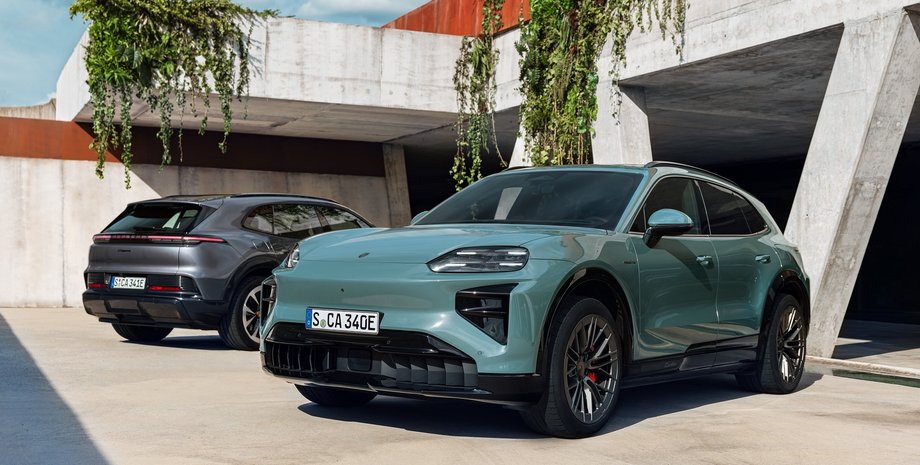 электромобиль порше кайен