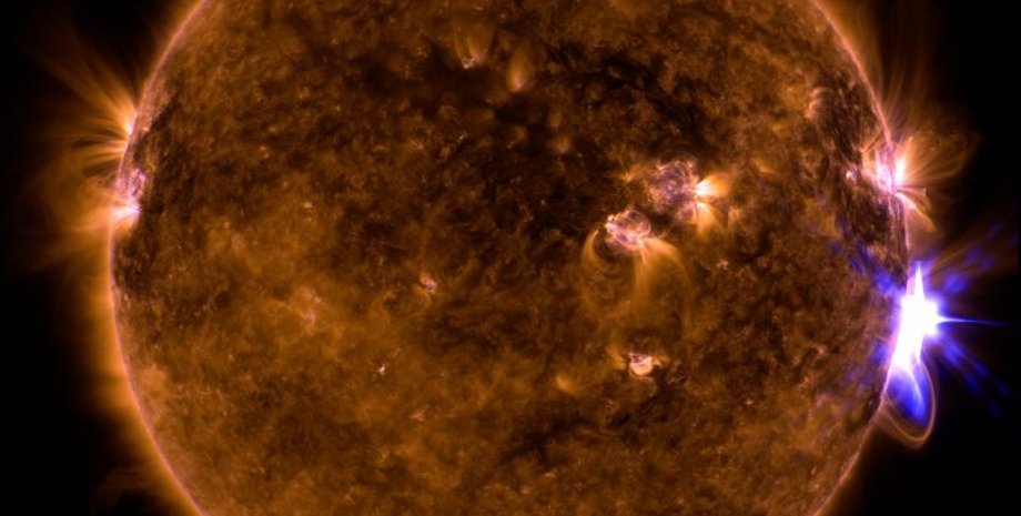 Вспышка на Солнце