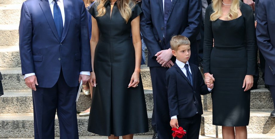 Прощання з Іваною Трамп, івана трамп похорон, дональд трамп, меланія трамп, іванка трамп, беррон трамп
