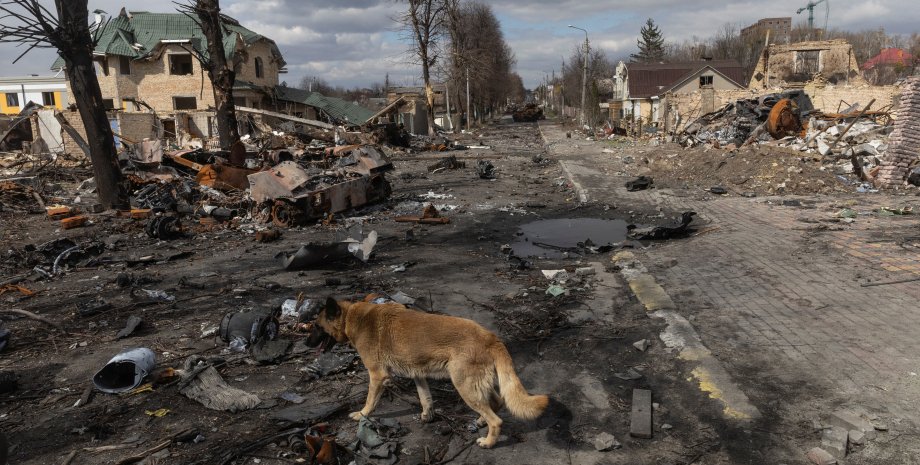 Война в Украине, оккупация Бучи, расстрел гражданских, российские военные
