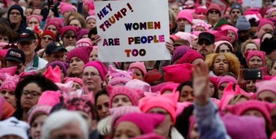 "Марш женщин" против Трампа / Фото: Reuters