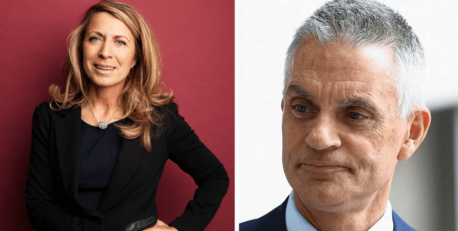 Генеральный директор BBC Тим Дейви и глава BBC News Дебора Тернесс