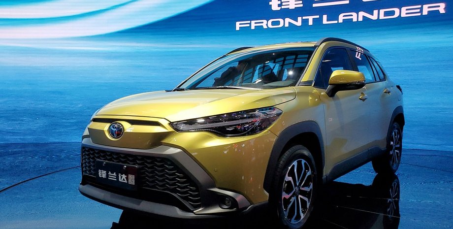 Toyota Frontlander 2022, Toyota Frontlander, Toyota Corolla Cross, кросовер Toyota