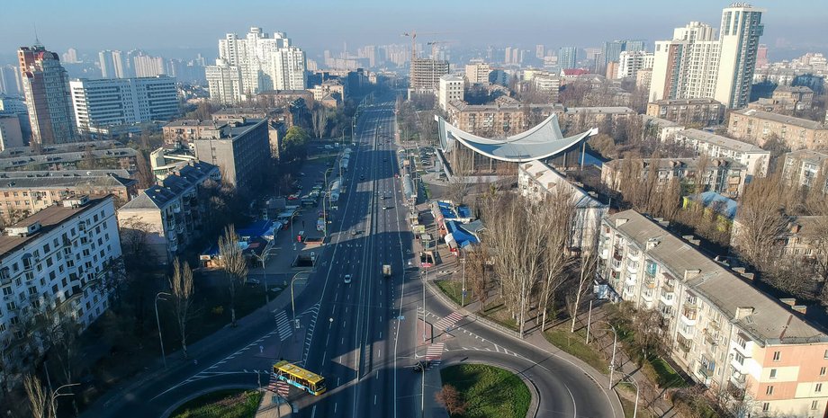 коронавирус, карантин, локдаун, пандемия, Киев без пробок - фото