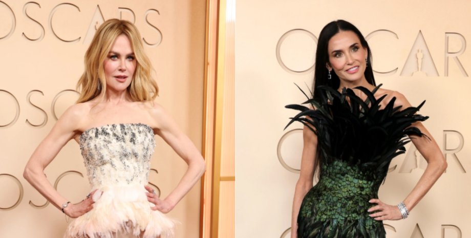 Николь Кидман, Деми Мур, Оскар-2026, красная дорожка