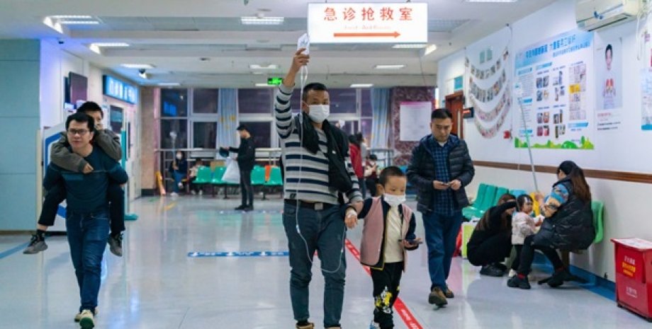 Китай, загадочная атопическая пневмония, больные дети, всплеск заболевания, ВОЗ
