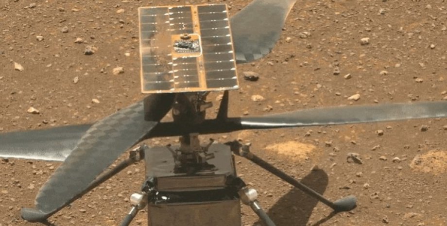 Ingenuity, вертолет, Марс