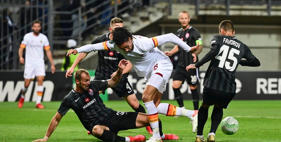 "Заря" проиграла "Роме" в Лиге конференций