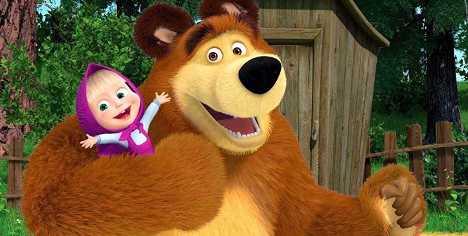 Кадр из мультфильма "Маша и Медведь"