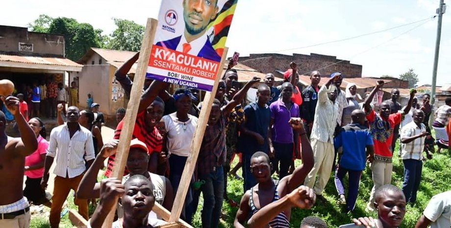 Боб Вайн, выборы, Уганда