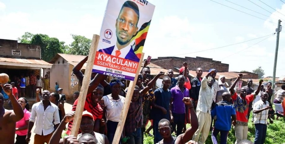 Боб Вайн, выборы, Уганда