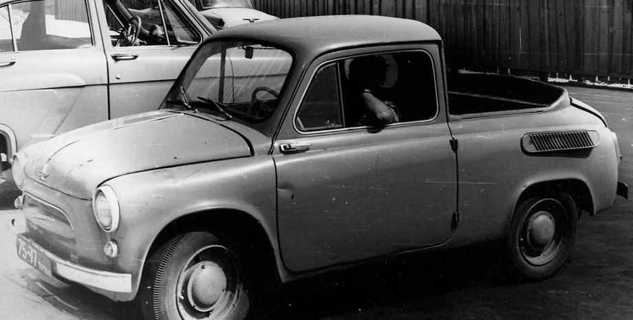 ЗАЗ, ЗАЗ-965, ЗАЗ-965П, Запорожец, Авто, Автомобили, История, Украина, Раритетные авто, Пикап, Пикапы, Фото