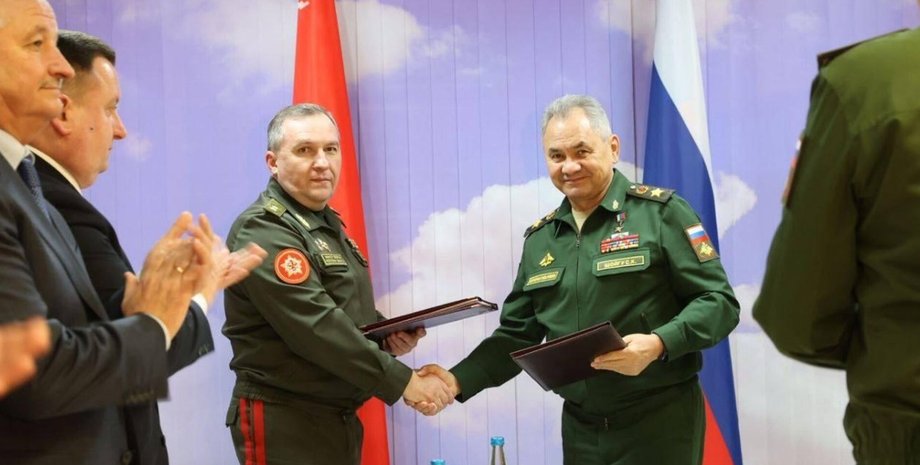 шойну и хренин подписали документ, размещение ядерного оружия в беларуси