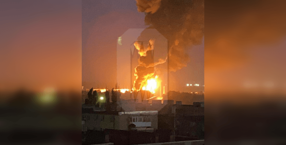 Ростовська область,  Росія, удари по нафтобазах, атаки нафтобази, нафтобази Росія, вибухи Росія, нічна атака Росія