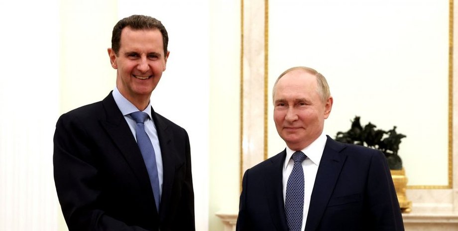 Башар Асад и Владимир Путин
