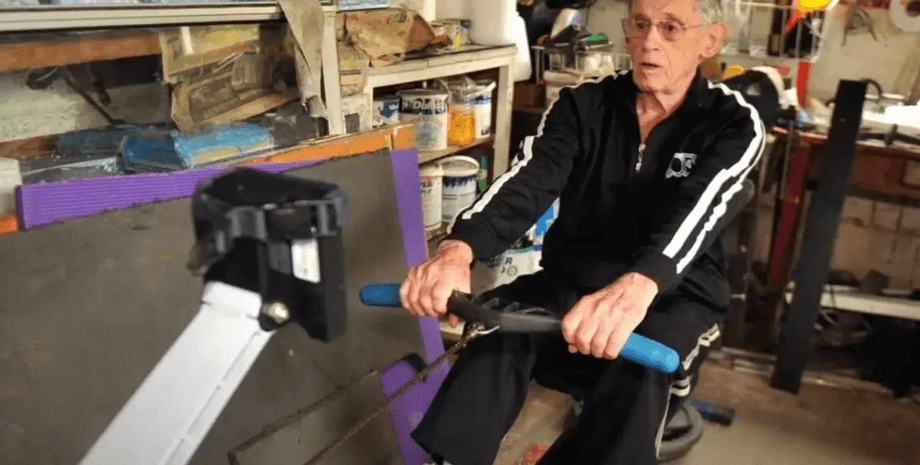 93-летний чемпион мира по гребле, пожилой мужчина, обращает старение вспять, тренировки, график тренировок, секрет долголетия