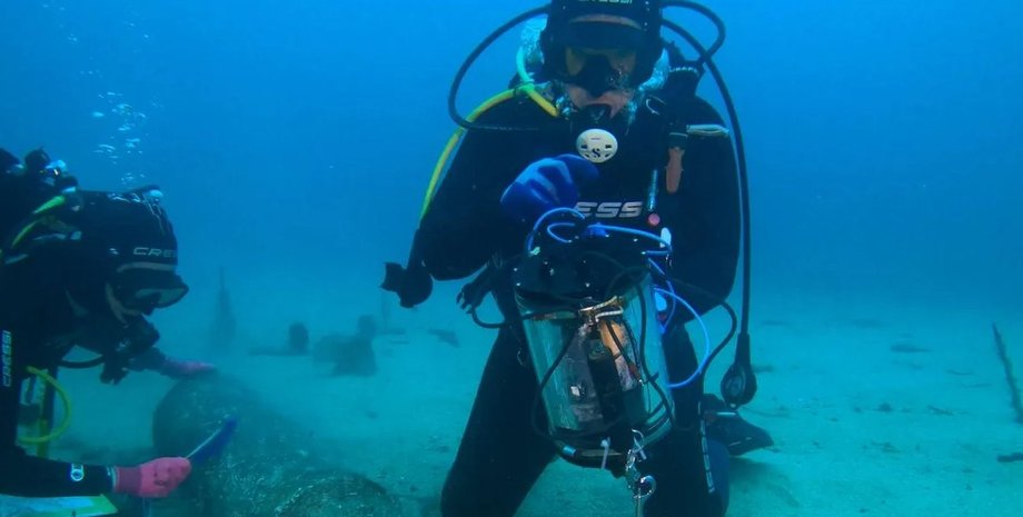 затонувший корабль