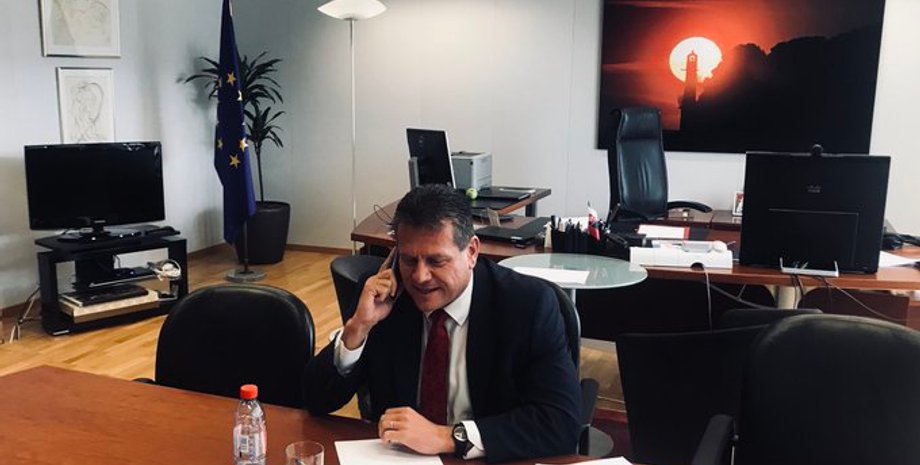 Марош Шефчович/Фото: twitter.com/marossefcovic