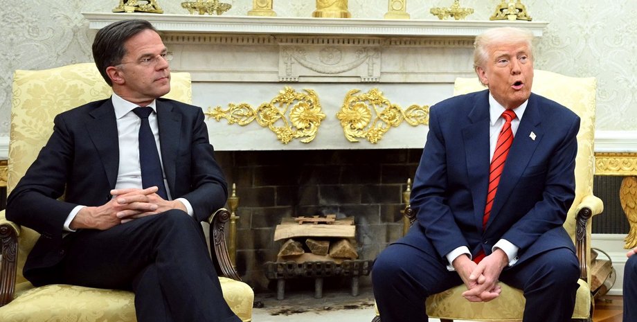 Встреча Марка Рютте и Дональда Трампа, марк рютте, дональд трамп, генсек нато, нато