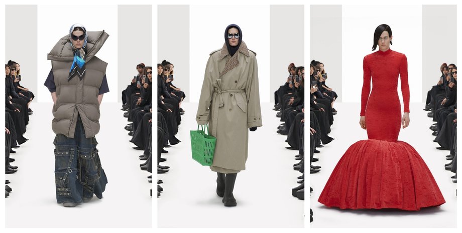 Balenciaga, Gucci, новая коллекция